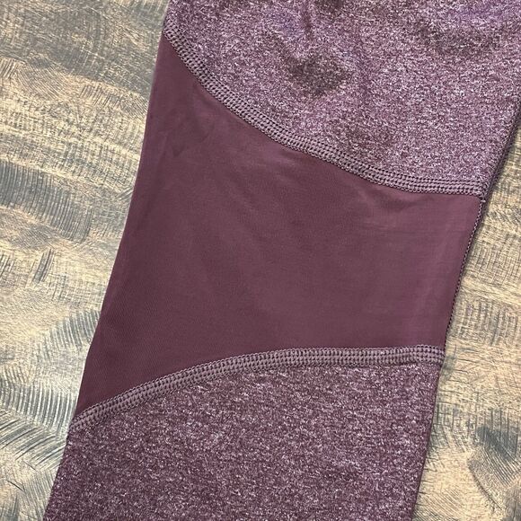 Kari Traa Womens Sz S Athletic Workout Legging Maroon Burgundy Gym Pants - Picture 10 of 16